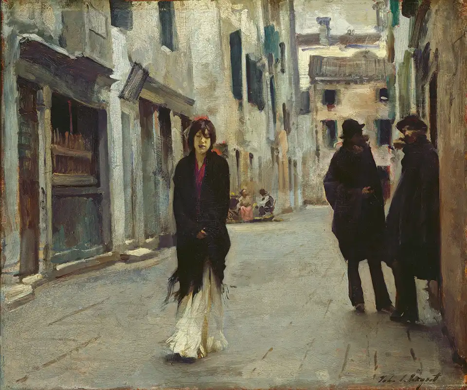 a Street in Venice